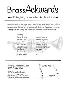 Brassackwards poster